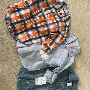 4T Carters Collar Shirts